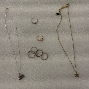 Lot of Assorted Jewelry (Necklaces and Rings, Featuring Kate Spade)